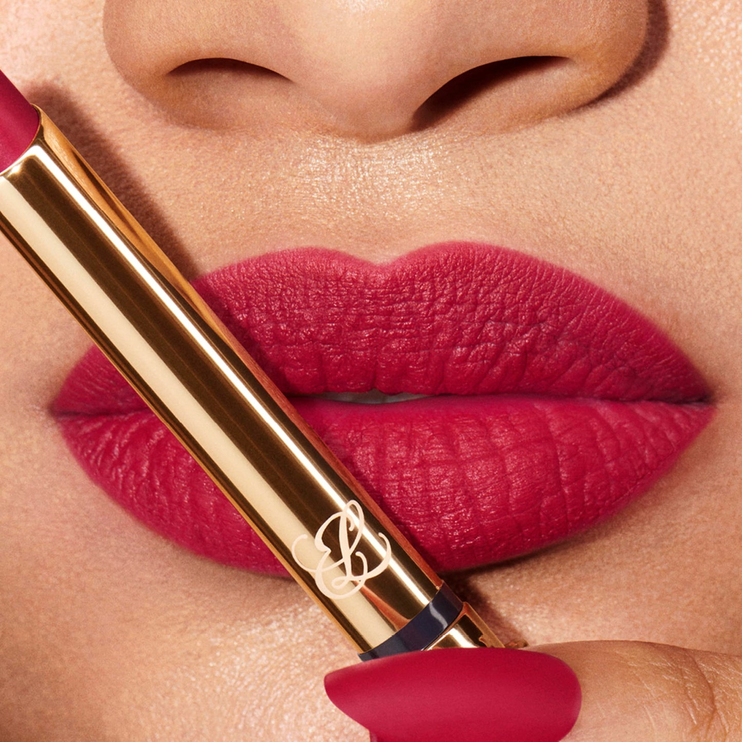Estée Lauder Pure Color Explicit Silk Matte Lipstick for Women |12-Hour Wear, 302 Last Impression