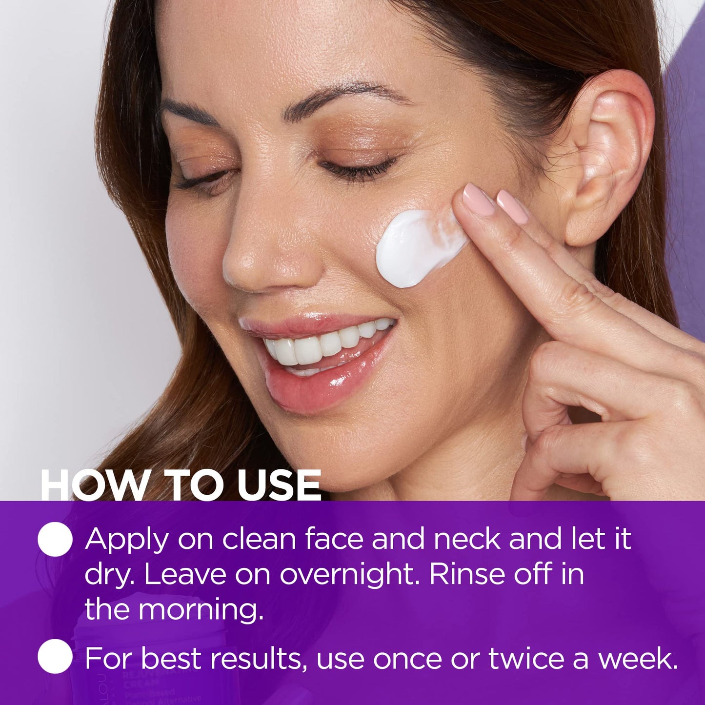 AGE DEFYING Plant Based Retinol Alternative Rejuvenating Sleeping Mask