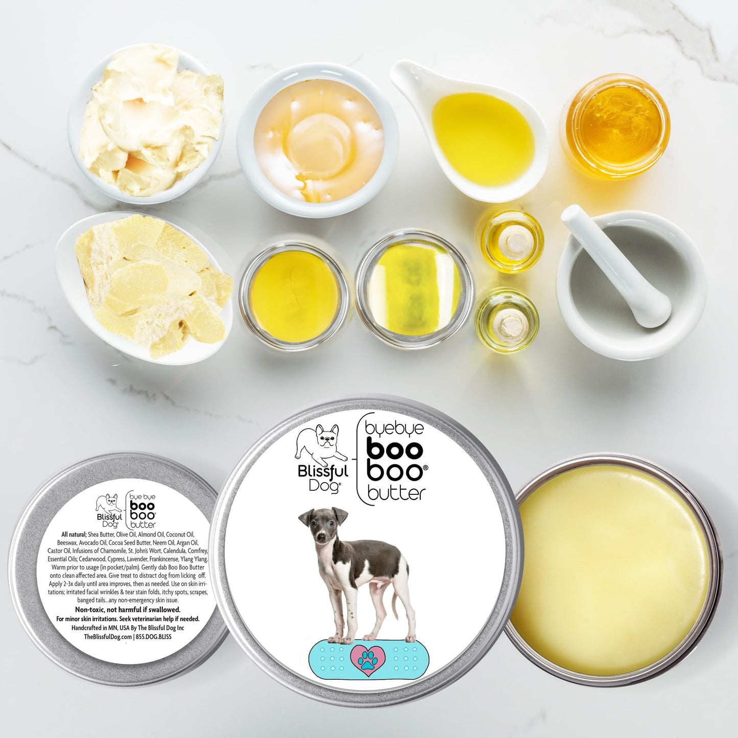 The Blissful Dog Italian Greyhound Boo Boo Butter, 4-Ounce Beauty and Personal Care The Blissful Dog