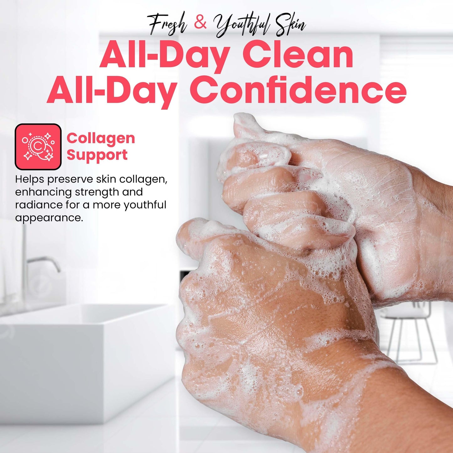 Clear Essence Platinum Antibacterial Bar Soap Unscented - Beauty Soap for Hand Body and Face - Acne Soap Bar - Washes Away Dirt and Oil - Soap for Men