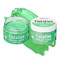 Red by Kiss Tintation Temporary Hair Color Wax - Vivid Instant Color, Ultra Hold, Water & Sweat Resistant, Curly Hair Safe, Non-Drying & Damage-Free