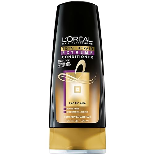 L’Oréal Paris Hair Expert Total Repair Extreme Reconstructing Conditioner, 12.6 fl. oz. (Packaging May Vary)