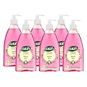 Dalan Therapy British Rose Ultra Moisturizing Liquid Hand Soap for Normal and Dry Hands Fresh Clean and Soft Feeling (13.5 Fl Oz / 400 mL (Pack of 6))