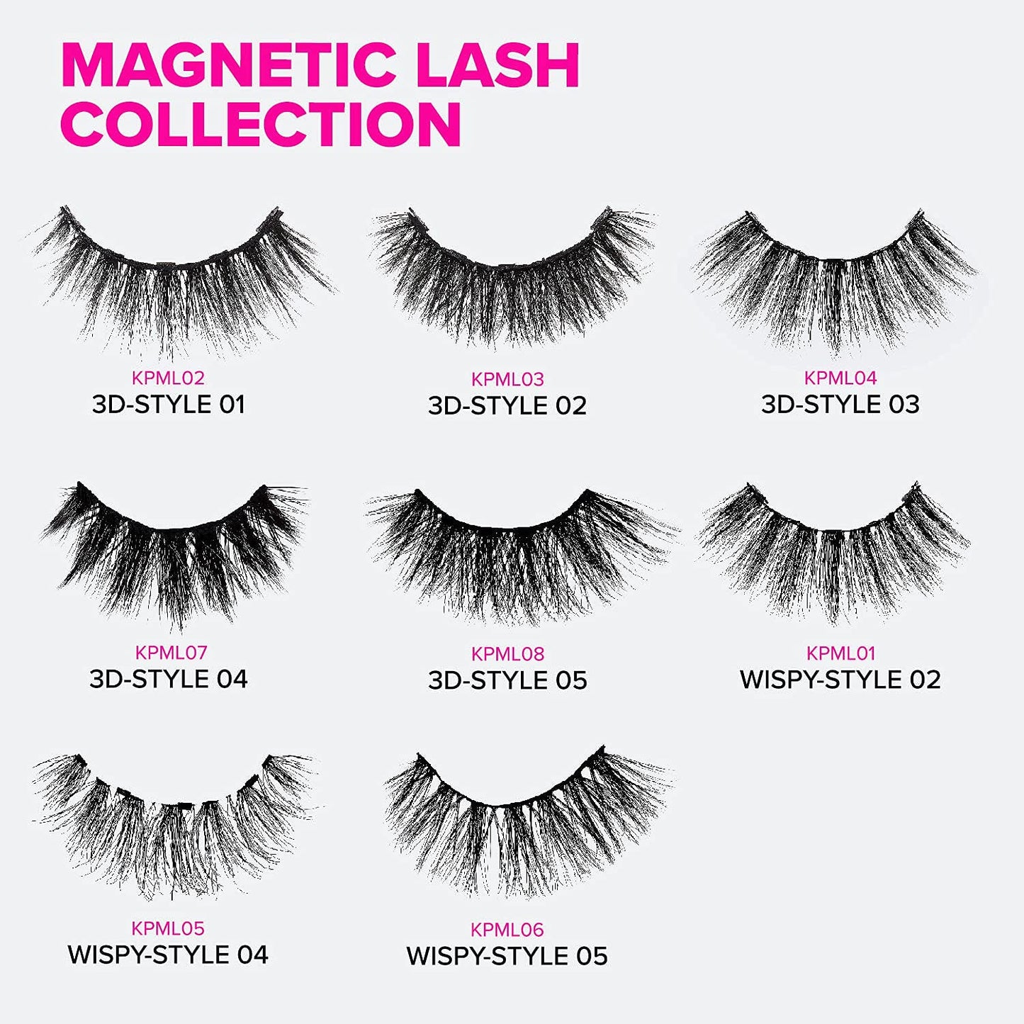 KISS i Envy Magnetic Lashes Double Strength Reusable Lashes Easy To Apply, Everyday Wearable False Eyelashes Faux Mink #3