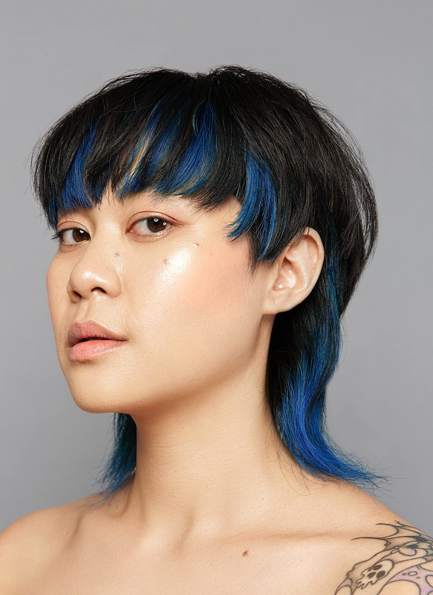 Good Dye Young Streaks and Strands Semi-Permanent UV-Protective Conditioning Hair Color (Blue Ruin) - PPD-Free, Cruelty-Free & Vegan, Lasts 15-24+