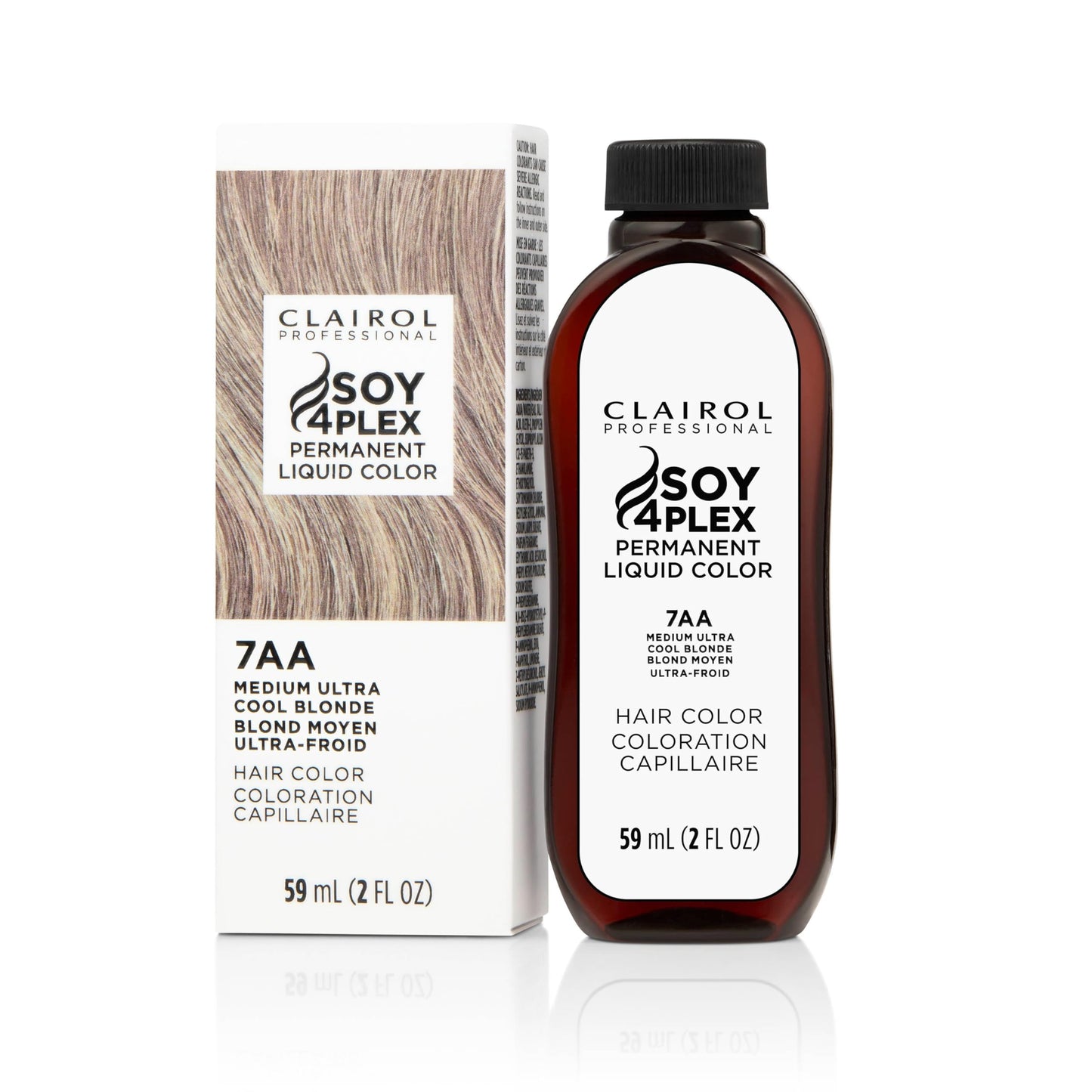 Clairol Professional Permanent Liquicolor, 7aa Med Ultra Cool Blonde, 2 Fl Oz - Packaging May Vary