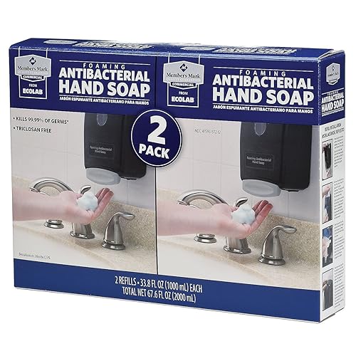 Member's Mark Commercial Foaming Antibacterial Hand Soap (2 Pack)