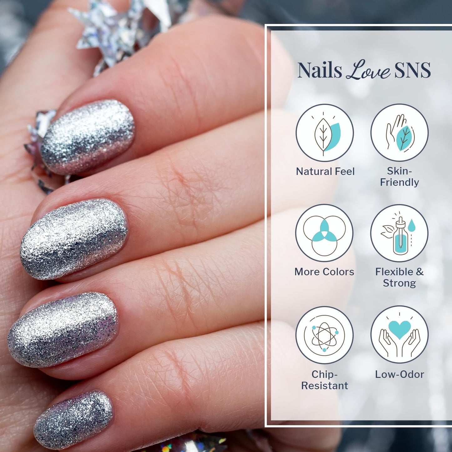 SNS Nail Dip Powder, Gelous Color Dipping Powder - Prom Dress (Wine, Purple, Brown/Maroon, Cream) - Long-Lasting Dip Nail Color Lasts 14 Days