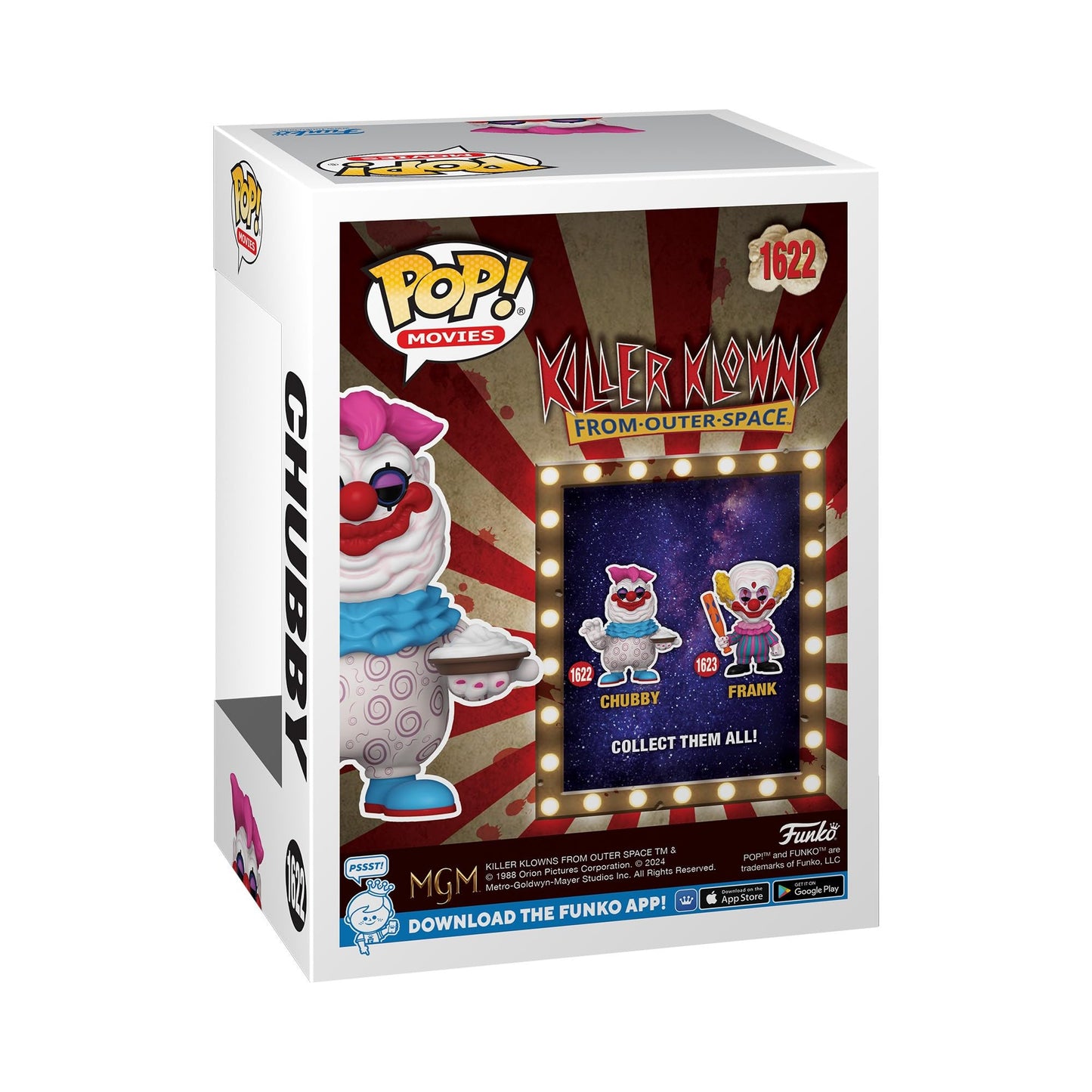Funko POP! Movies: Killer Klowns from Outer Space - Chubby - Collectable Vinyl Figure - Gift Idea - Official Merchandise - for Kids & Adults - Horror…