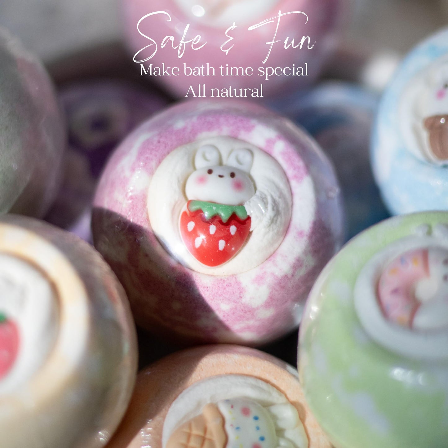 EvolutionUSA Inspire Bath Bombs for Women, 12 Gorgerous Flower Bath Bombs Topped with Dried Flowers, Luxurious Mother's Day Gift Set, Brithday Gift…