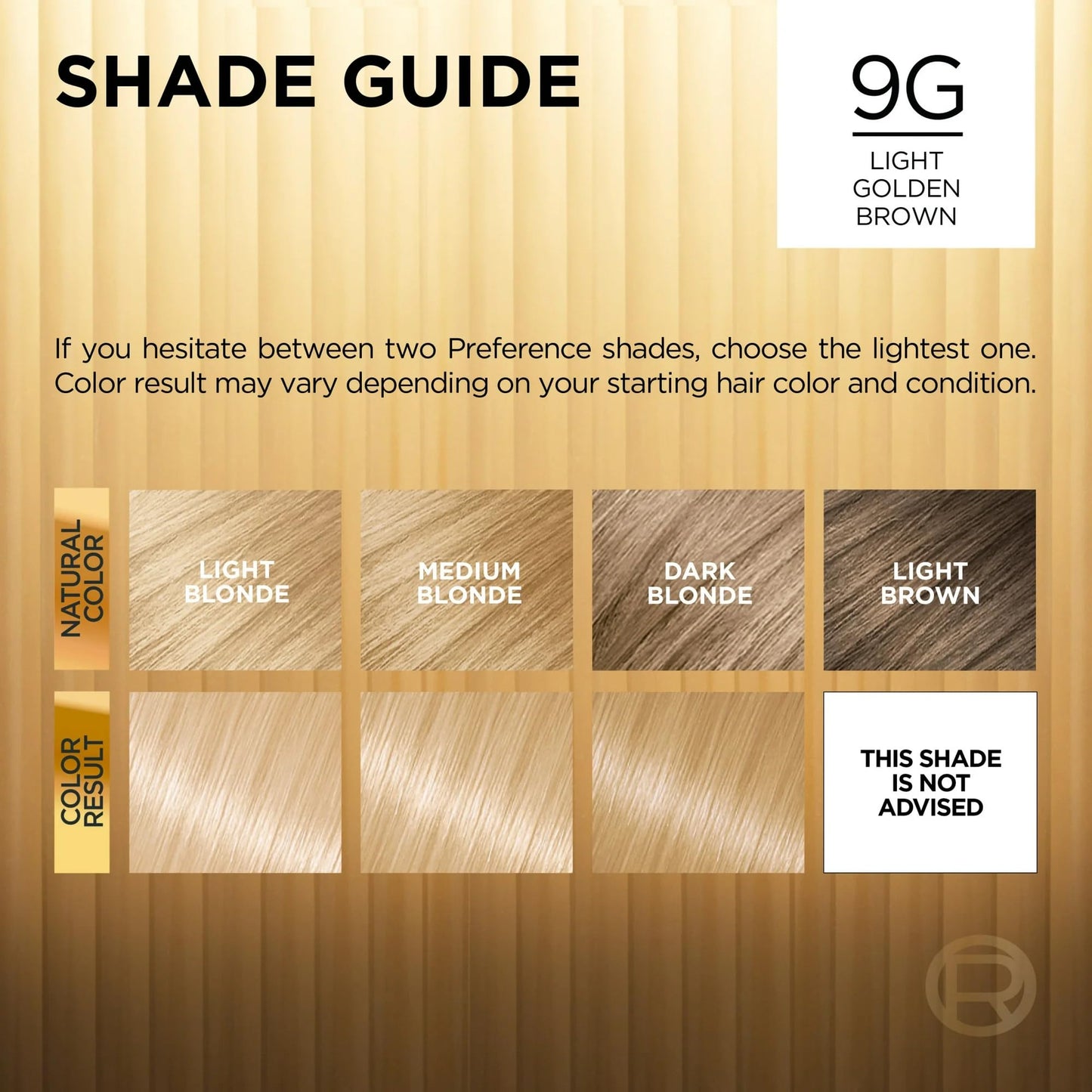 L'Oreal Superior Preference - 9G Light Golden Blonde 1 Each (Pack of 12)