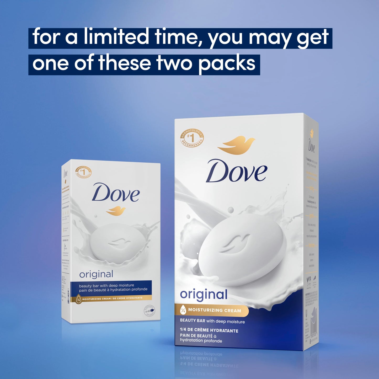 Dove Beauty Bar White, 3.15 Ounce (Pack of 48)