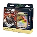 Magic: The Gathering Fallout Commander Deck - Hail, Caesar (100-Card Deck, 2-Card Collector Booster Sample Pack + Accessories)