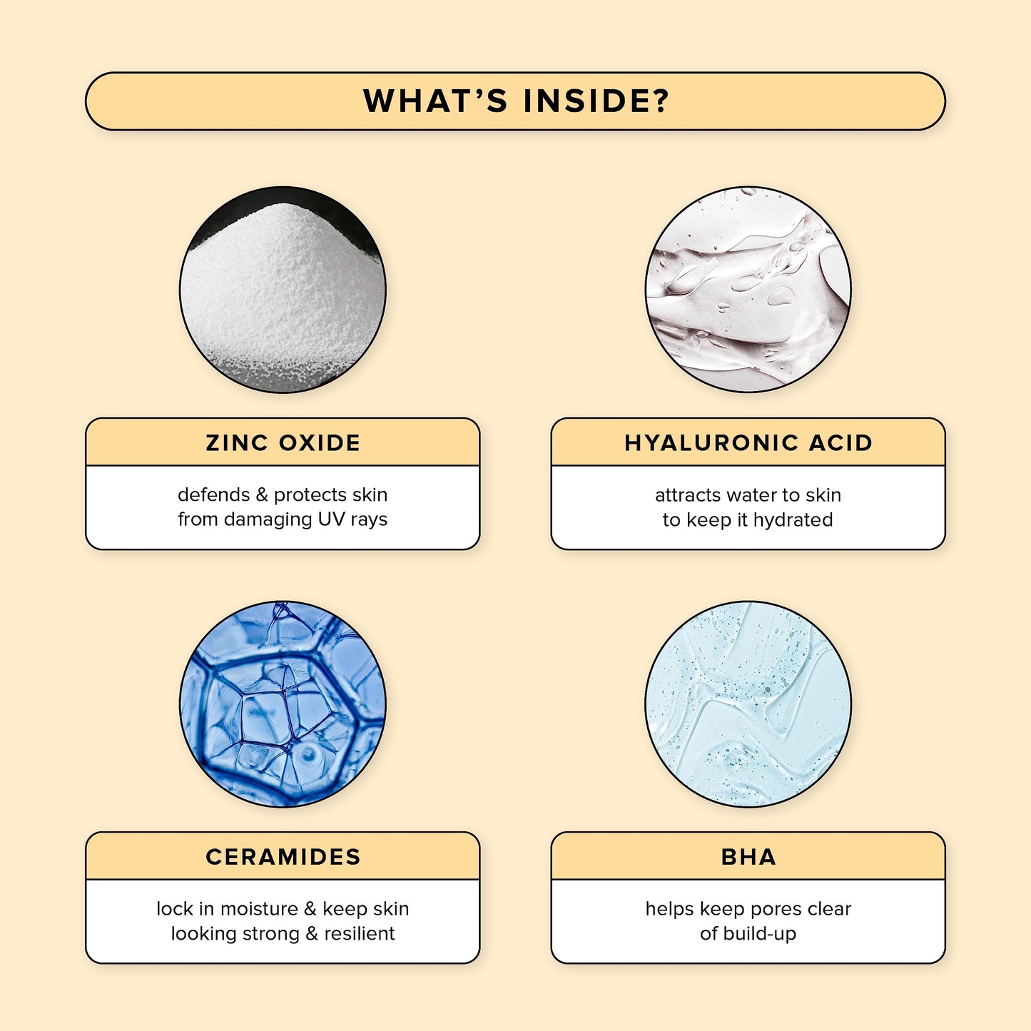 Avatara Kombucha The Simple Shield Face Sunscreen SPF – Zinc Oxide Mineral Moisturizer with BHA & Hyaluronic Acid, Teen Skincare, 1.01 fl oz