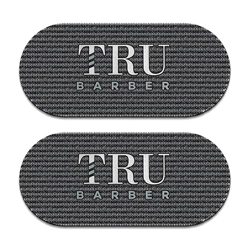 TRU BARBER Hair Grippers® for Men and Women 2pcs - Salon and Barber, Hair Clips for Styling, Sectioning, Cutting and Coloring, Nonslip Grips, Hair