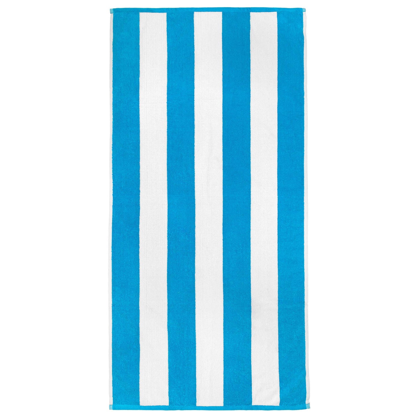 Cabana Beach and Pool Towel 6 Pack - 30in x 60in - Soft and Absorbent Eco-Friendly Terry Loop (Royal, Turquoise, Green, Yellow, Orange and Pink, 06…