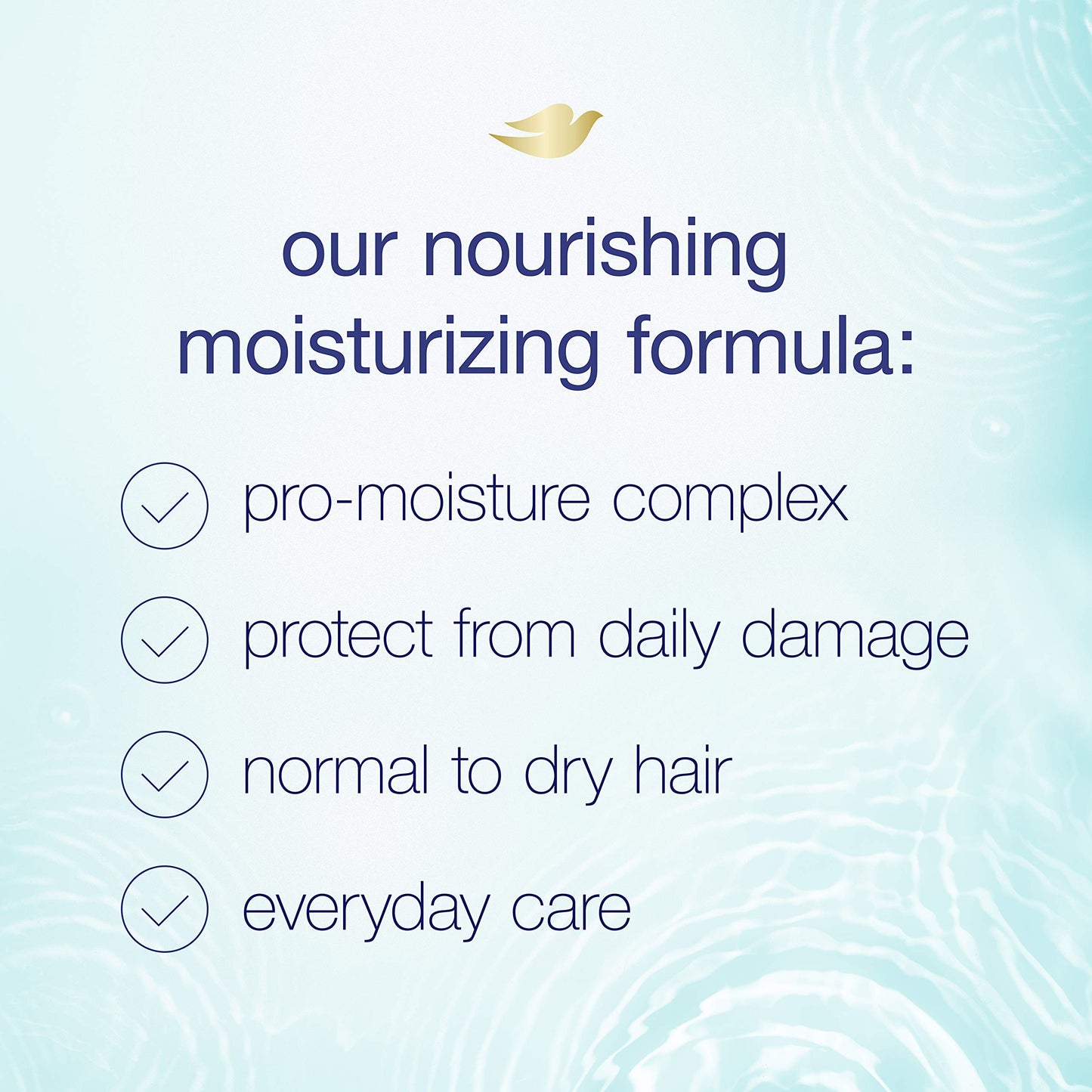 Dove Nutritive Solutions Moisturizing Shampoo with Pump for Normal to Dry Hair Daily Moisture with Pro-Moisture Complex for Manageable and Silky Hair
