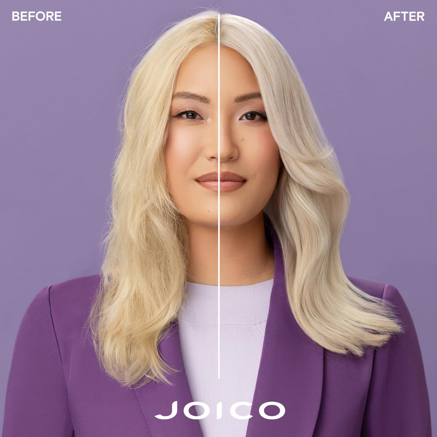 Joico Color Balance Purple Shampoo for Cool Blonde and Gray Hair | 33.8 Fl Oz