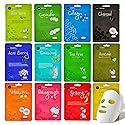 Celavi Essence Face Mask Paper Sheet Korea Skin Care Moisturizing 12 Pack Classic Facial Beauty