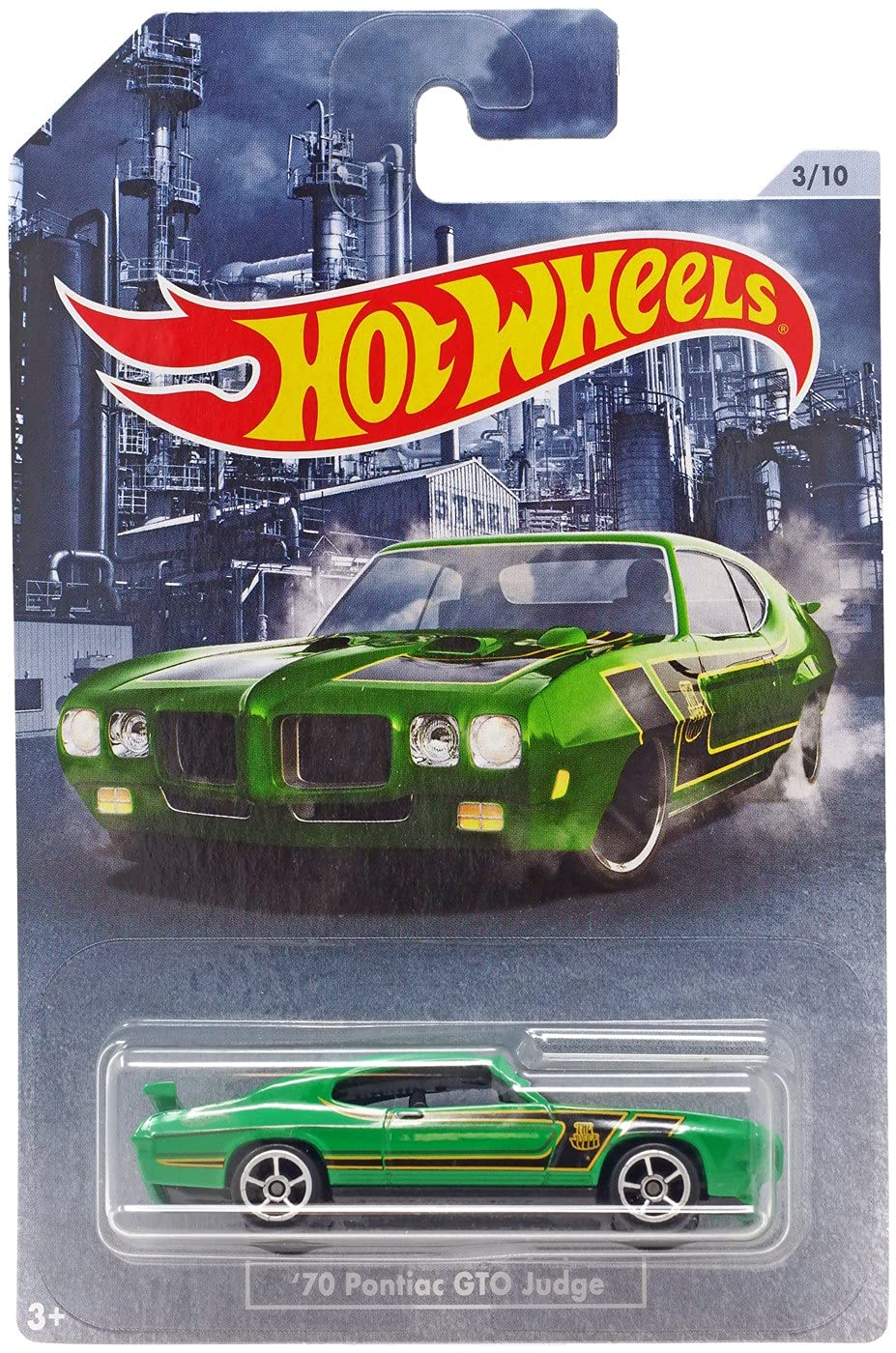 Hot Wheels 2020 American Steel Muscle Car Series '70 Pontiac GTO Judge 3/10 Green