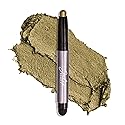 Julep Eyeshadow 101 Cream-to-Powder Waterproof Shadow Stick - Khaki Green Shimmer - Long-Lasting, Crease-Proof, Taupe Green Shimmer Cream Eyeshadow