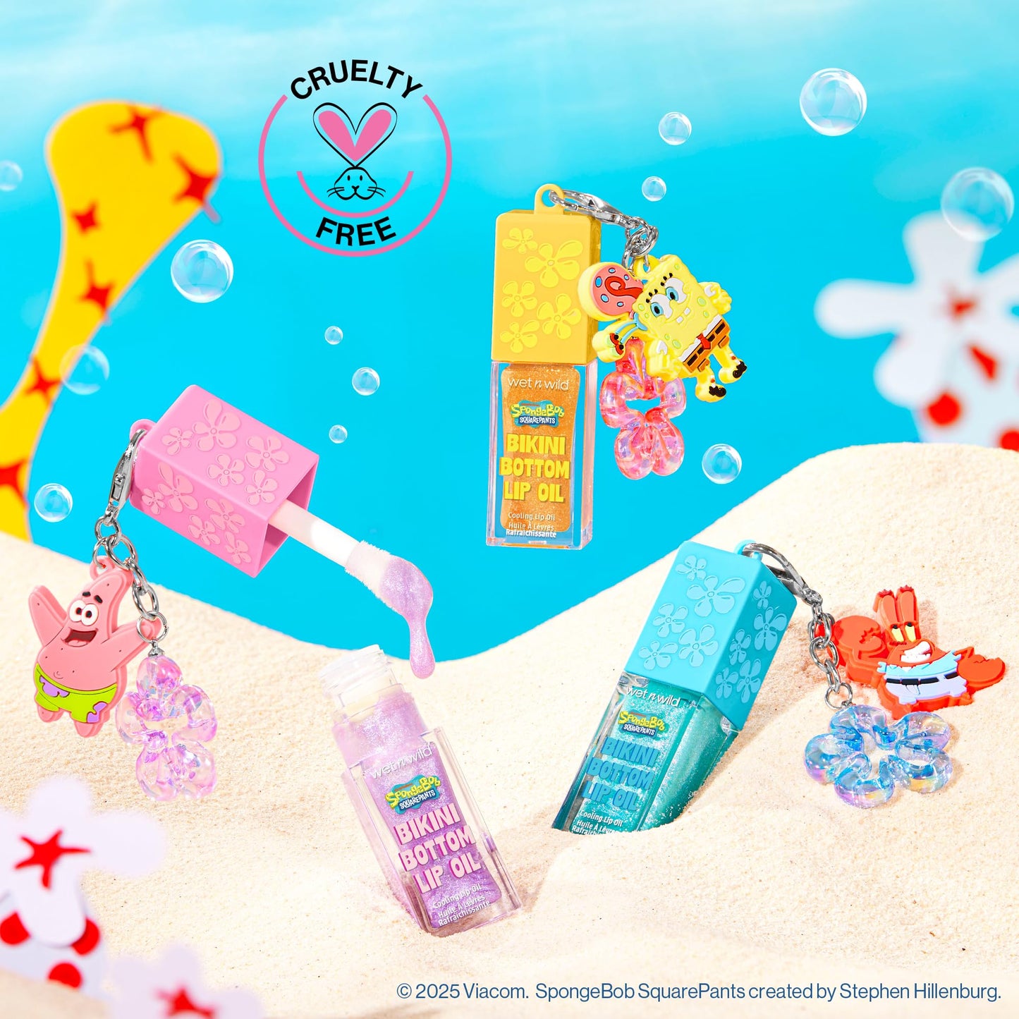 wet n wild Spongebob Bikini Bottom Cooling Lip Oil - Thar She Blows