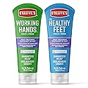 O'Keeffe's Working Hands Night Treatment Hand Cream and Healthy Feet Night Treatment Foot Cream, 7 Ounce Tube