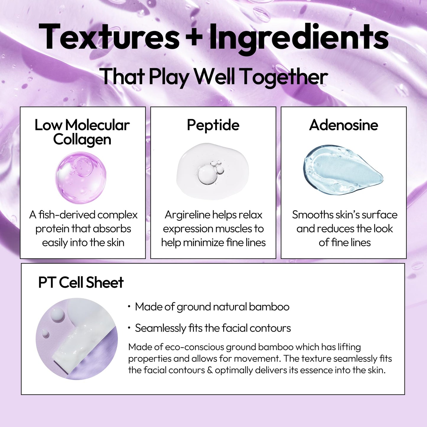 LAPCOS K Beauty Collagen Sheet Mask - Firming & Age-Defying Face Masks with Collagen Peptides - Minimizes Fine Lines & Restores Skin Elasticity Beauty and Personal Care LAPCOS