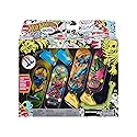 Hot Wheels Skate Neon Bones Tony Hawk-Themed Fingerboard and Shoes, Finger Skateboard and Removable Skate Shoes Designed in Collaboration with Tony…