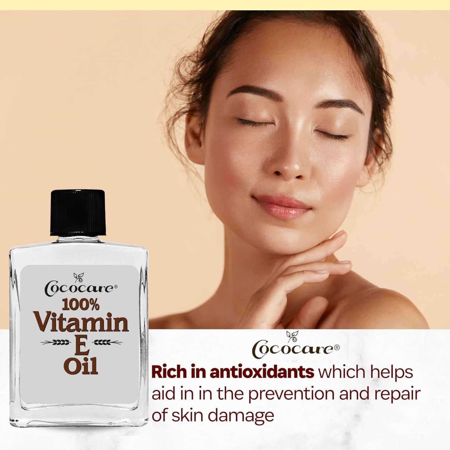 Cococare 100% Vitamin E Oil, 0.50 oz (Pack of 7)