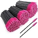 1000 PCS Disposable Eyelash Mascara Brushes Wands Applicator Makeup Brush Tool Kits,Pink