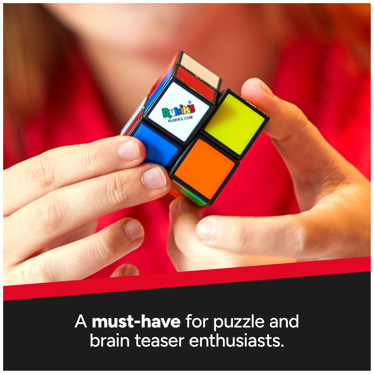 Rubik's Cube, The Official 2x2 Rubik's Cube, Mini Problem-Solving Brain Teaser, Classic Color-Matching Puzzle, Fidget Toy, Sensory Puzzle for Adults,…