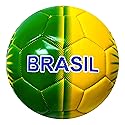 Just 4 Kicks Brasil Soccer Ball (Size 2), Brazil Mini Ball #2