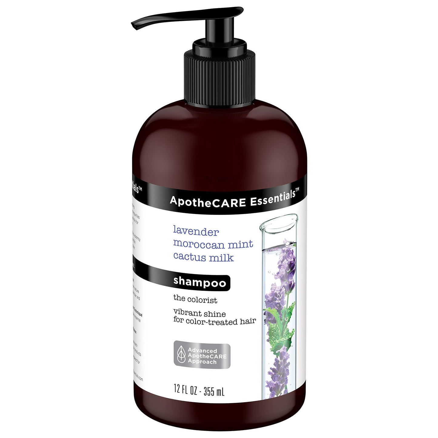 ApotheCARE Essentials The Colorist Shampoo, Lavender, Moroccan Mint, Cactus Milk, 12 oz