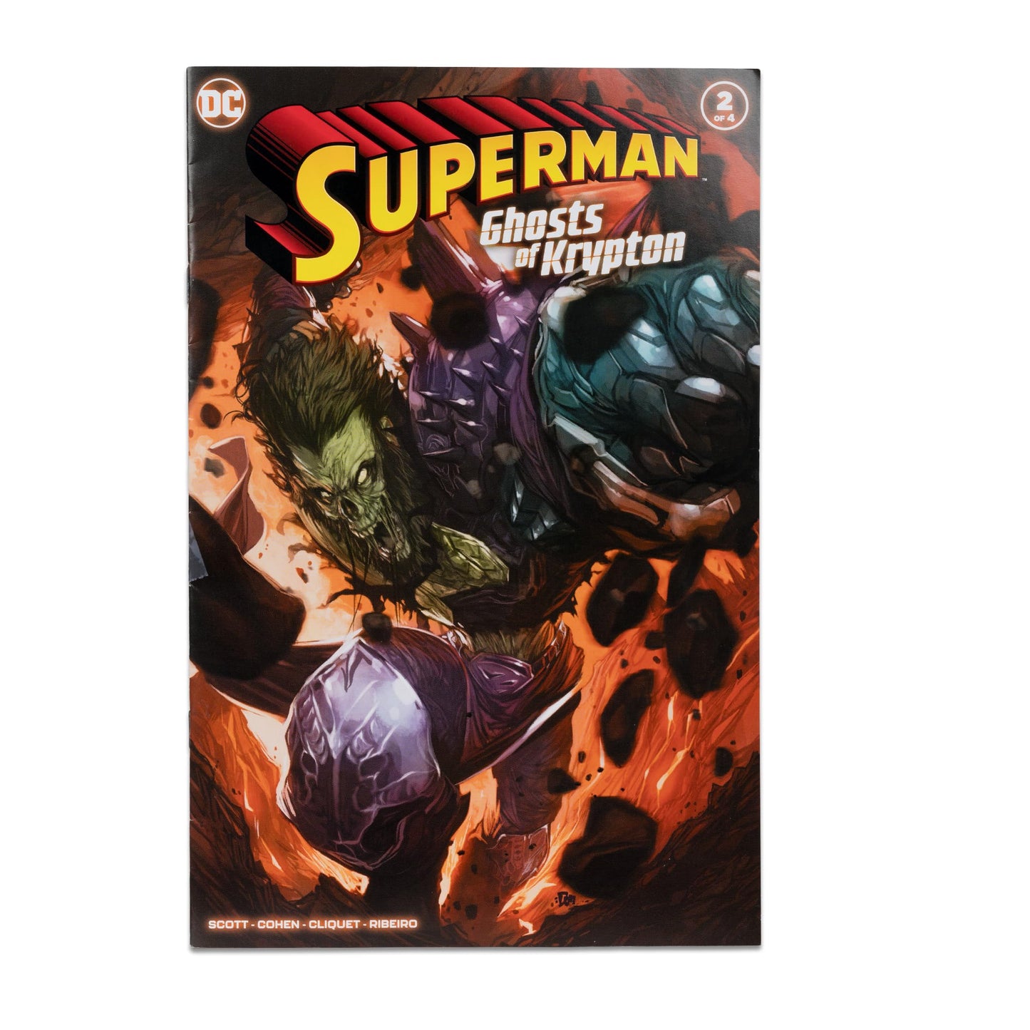 McFarlane Toys - DC Direct Page Punchers Ghost of Zod 7in Action Figure with Superman Comic