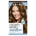 Clairol Nice'n Easy Permanent Hair Dye, 6 Light Brown | 100% Gray Coverage | Long?Lasting, Natural?Looking Color & Shine | Pack of 1