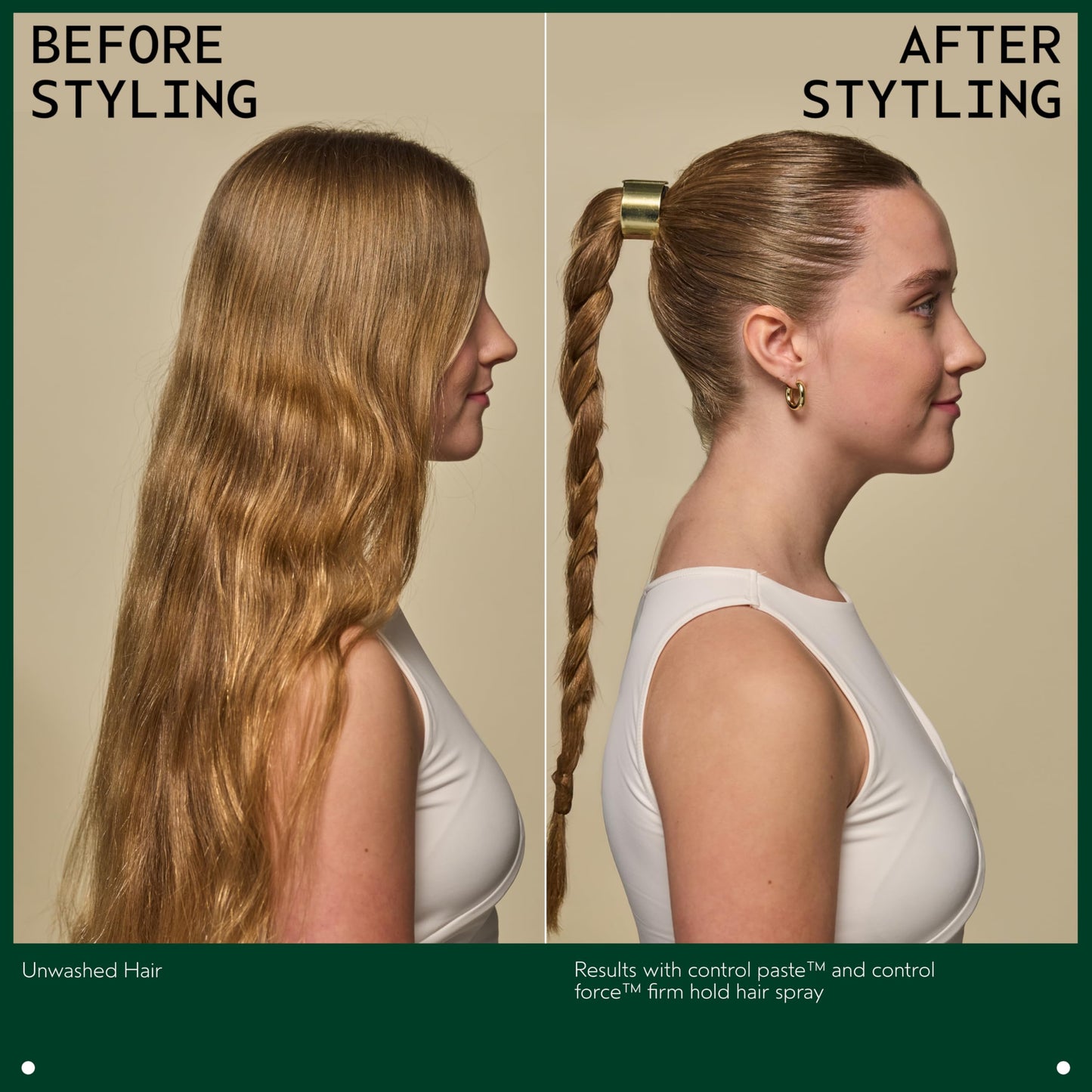 Aveda Control Paste Hair Pomade | Medium Hold Pomade | for All Hair Types, 2.5 Ounce