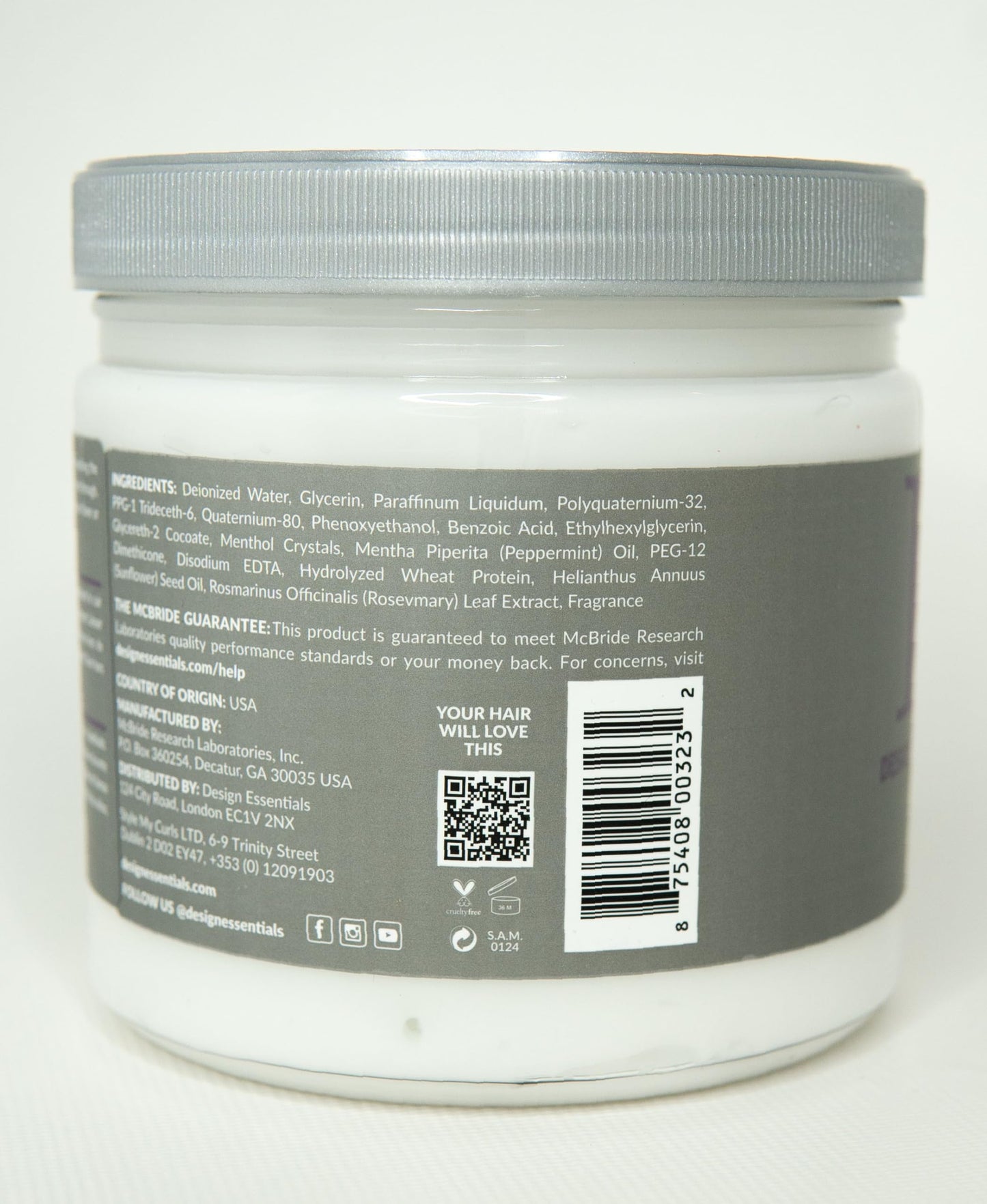 Design Essentials Rosemary & Mint Stimulating Super Moisturizing Conditioner for Dry, Thick, or Brittle Hair; Sulfate-Free, Stimulates Scalp
