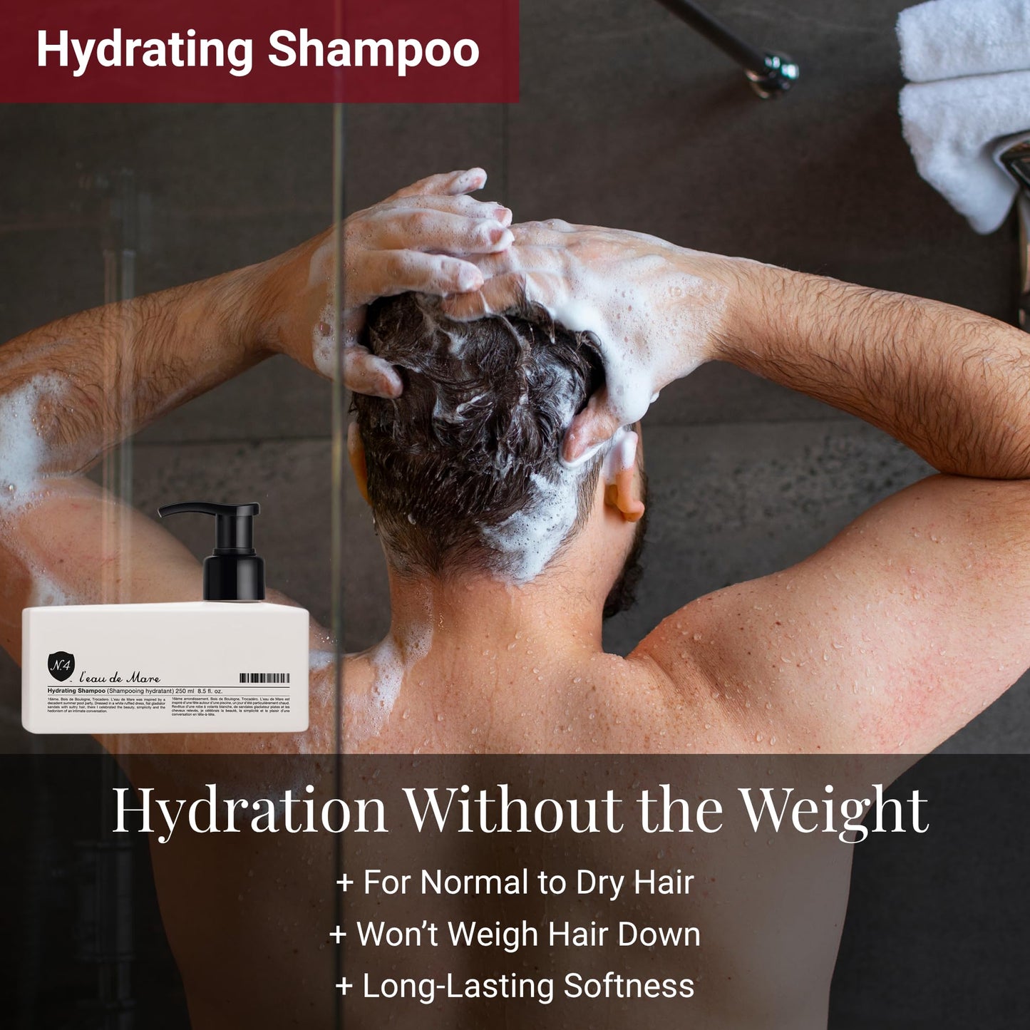 Number 4 Hydrating Gift Set Moisture-Rich Shampoo, Conditioner & Styling Products for Dry or Damaged Hair - Sulfate-Free, Vegan, Color-Safe Hair Care