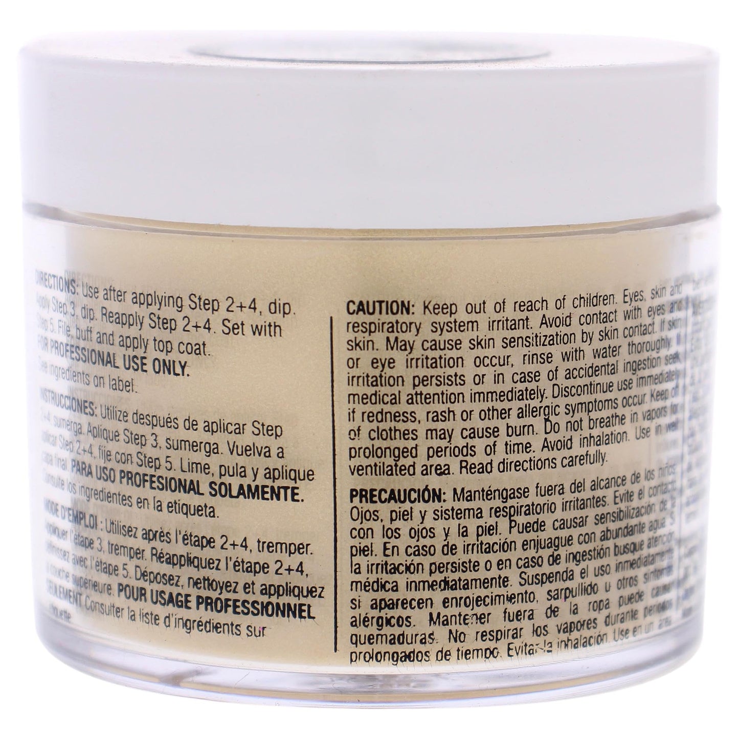 Cuccio Colour Powder Nail Polish, Metallic Lemon Gold, 2 Ounce Beauty & Personal Care Cuccio