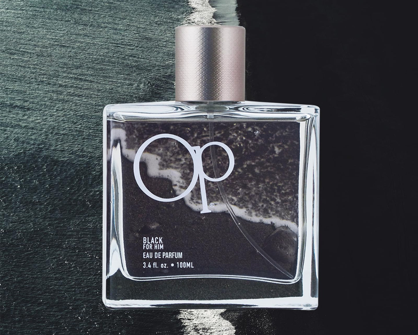 Ocean Pacific Op Black EDT for Men, 3.4 Oz