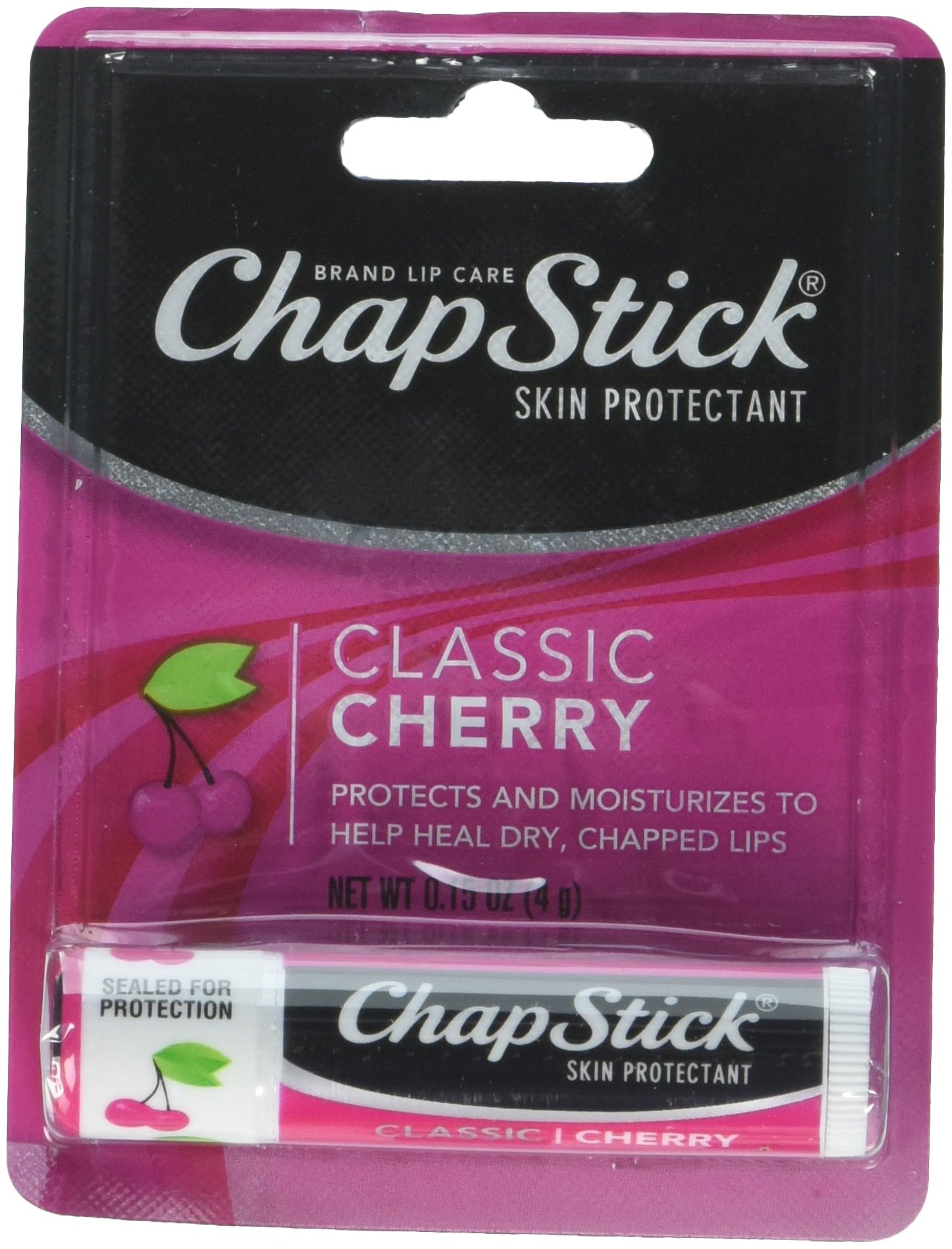ChapStick Lip Balm Cherry 0.15 oz (Pack of 12)