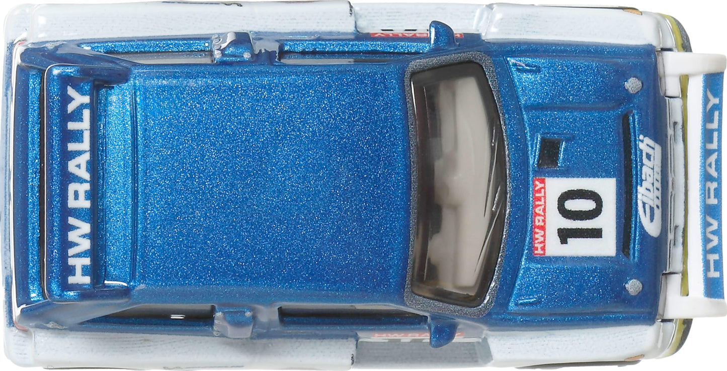 Hot Wheels Premium Car Culture Collectible Toy Car, 1:64 Scale Die-Cast '86 MG Metro 6R4, Hammer Drop Vehicle with Real Riders Tires