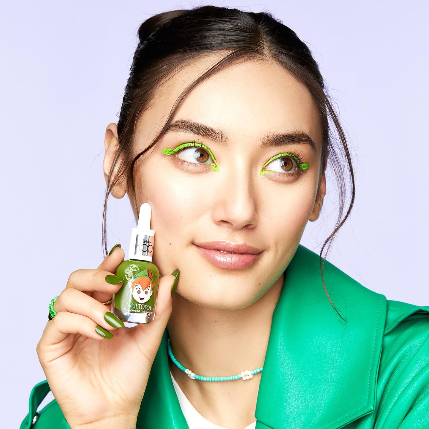 Nailtopia Bio-Sourced Chip Free Nail Lacquer Disney Collection Peter Pan - Superfood-Infused Polish - Chip Resistant Formula - Quick-Dry, Long Lasting Beauty & Personal Care Nailtopia