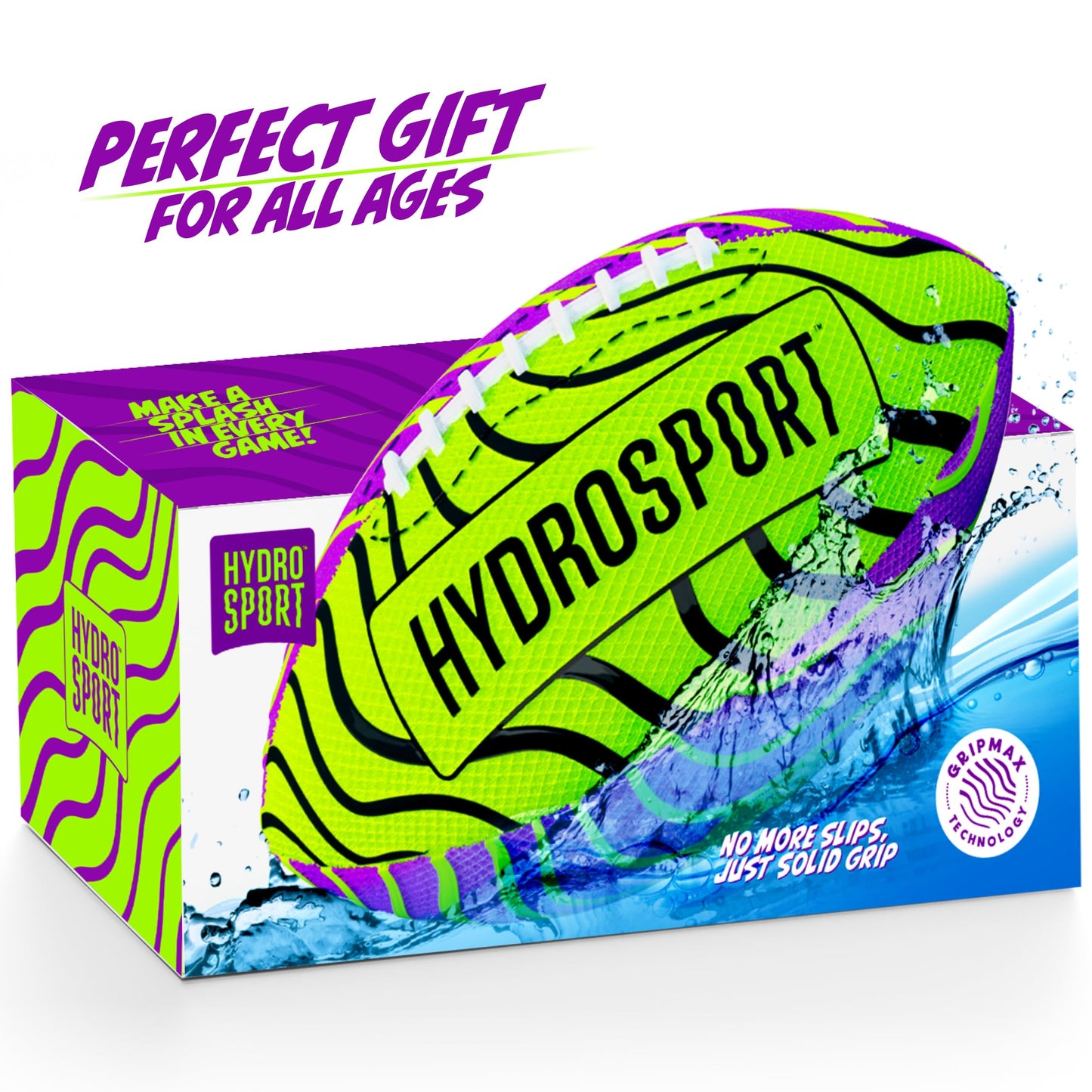 Water Football for Pool, Beach & Lake – Waterproof Toy for Kids 8-12, Teens & Adults – Outdoor Fun & Birthday Gift for Boys