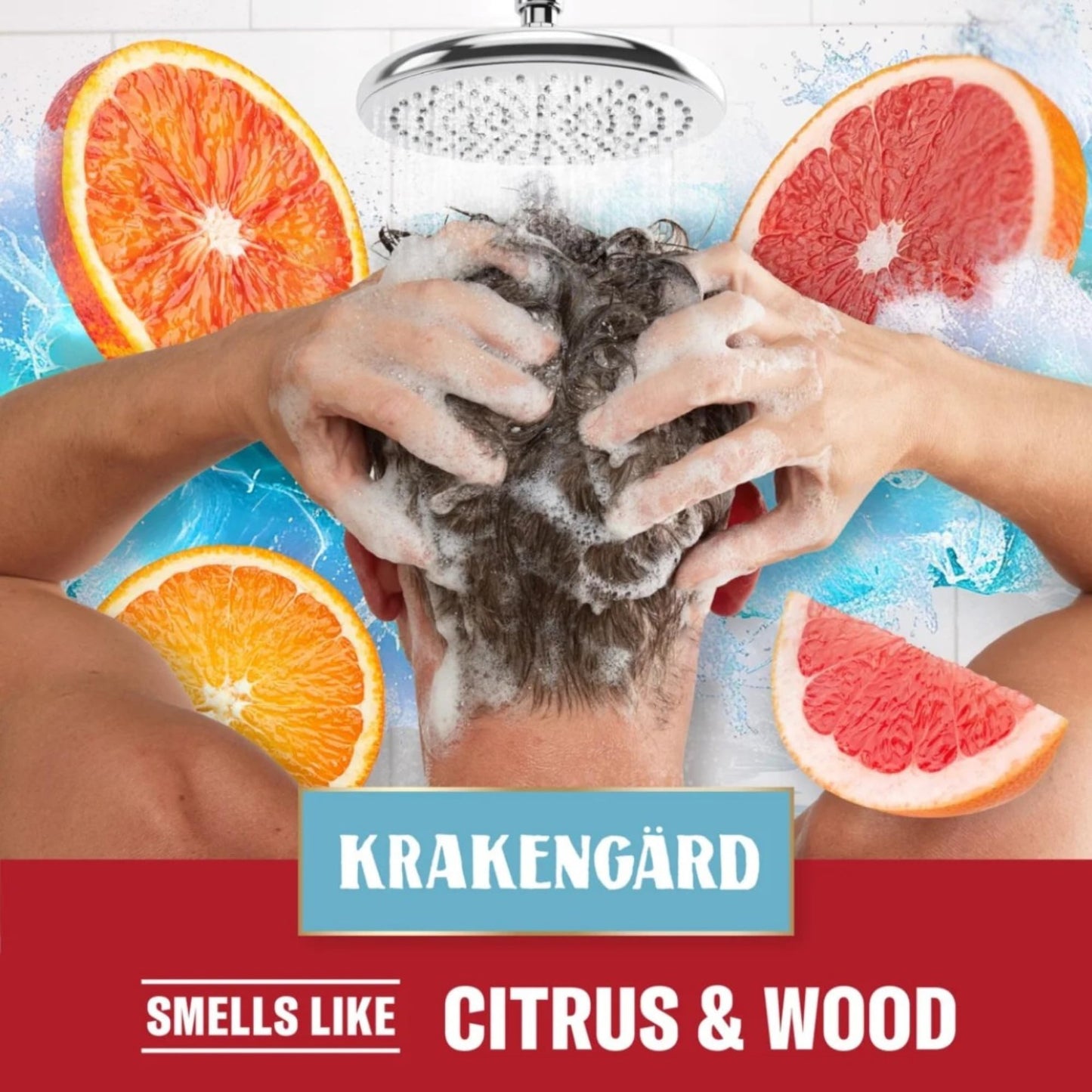 Old Spice Holiday Gift Set, 2-in-1 Shampoo & Conditioner, Body Wash and Hair Pomade (Krakengard)
