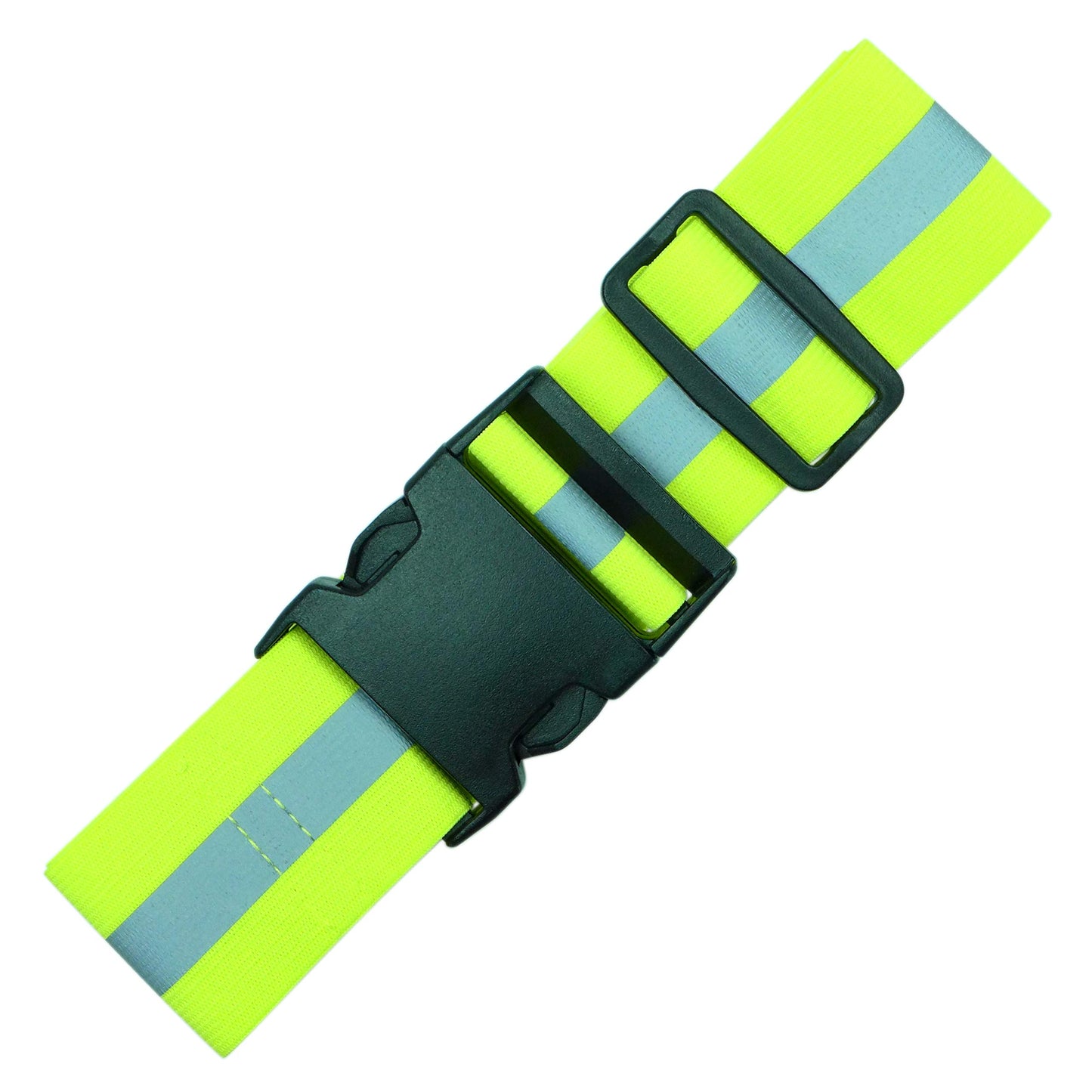 Endura Max Reflectives Reflective Elastic Belt or Sash, Military Heritage Style Glow Belt, Running Walking Motorcycling, Adjustable (Lime Green…
