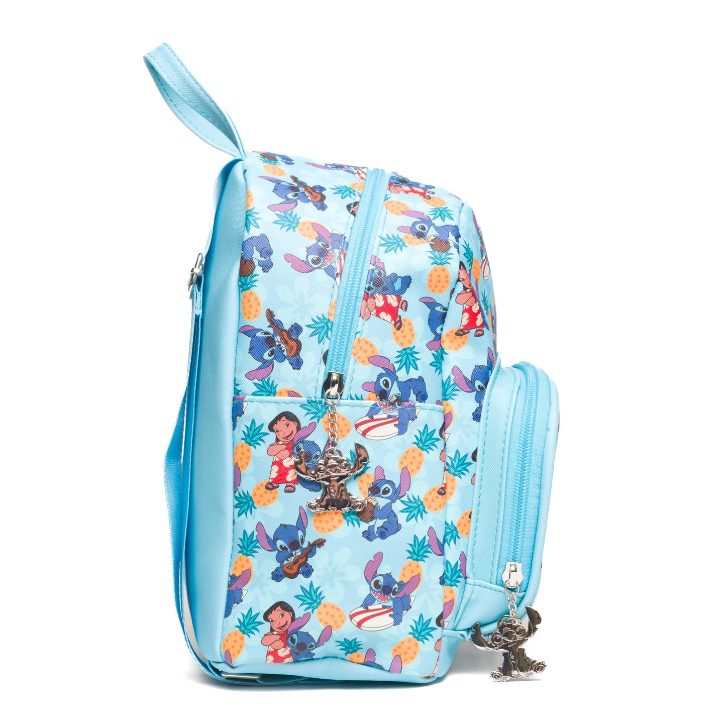 Fast Forward Disney's Lilo & Stitch Pineapple AOP 10" Mini Backpack
