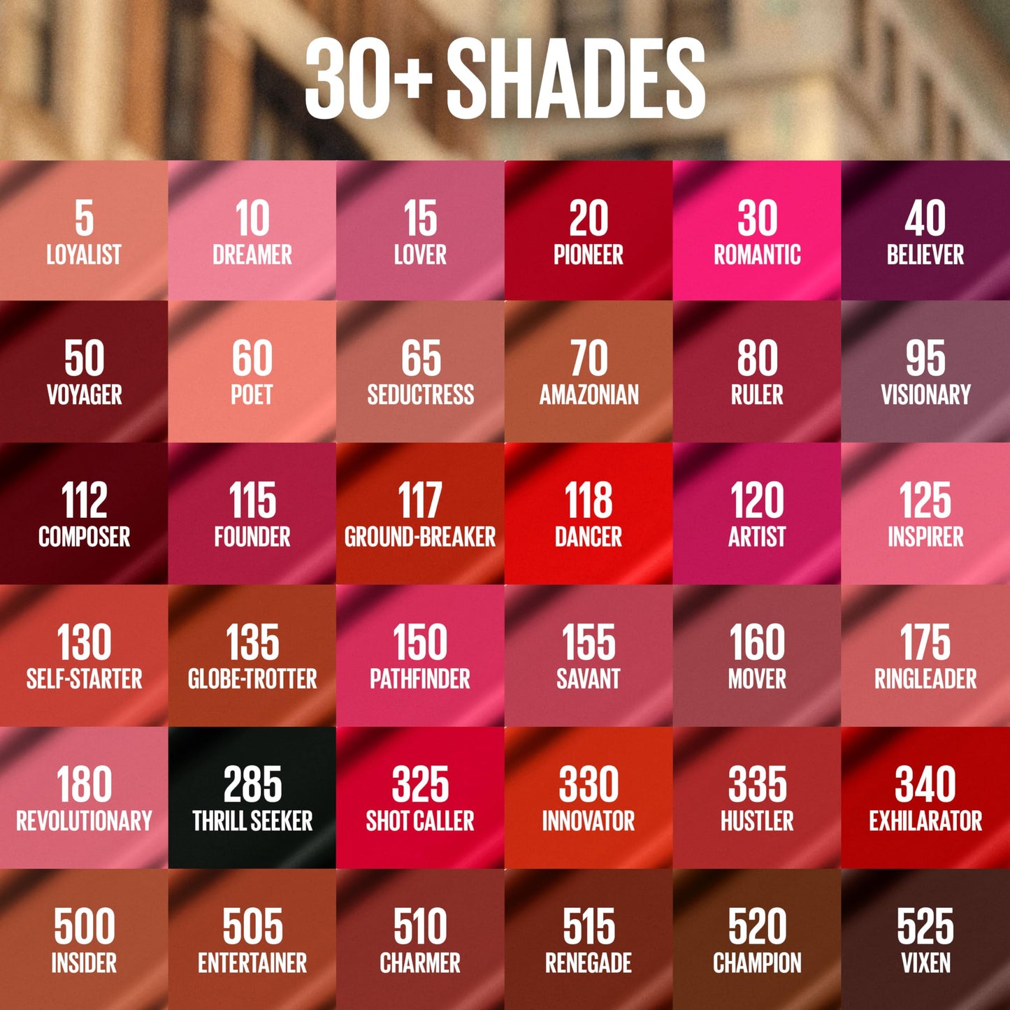 Maybelline Super Stay Matte Ink Liquid Lipstick Makeup, Long Lasting High Impact Color, Up to 16H Wear, Composer, Cherry Brown, 1 Count, Packaging May