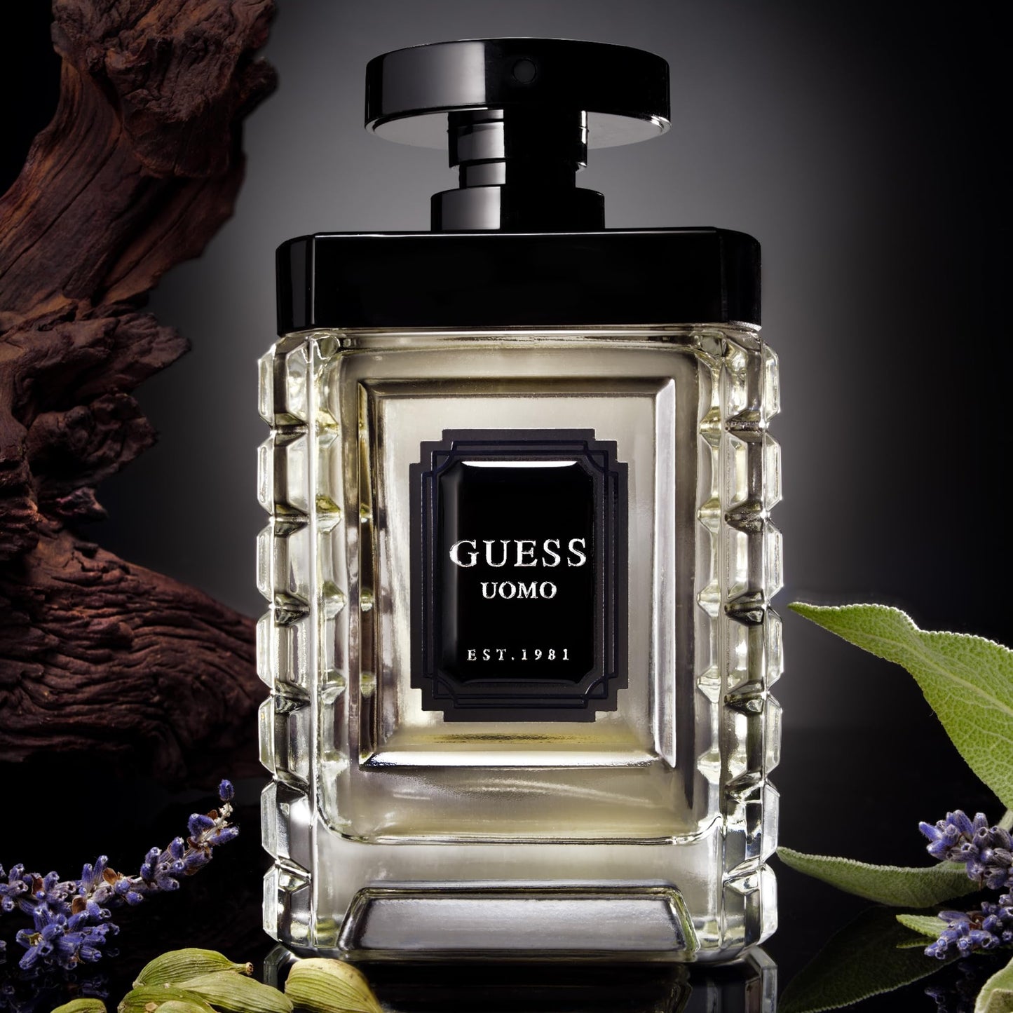 GUESS Uomo After Shave For Men, 3.4 Fl. Oz., Fresh & Elegant Fragrance